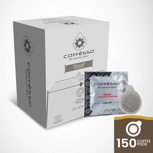 COFFESSO POD DECAF 150S Coffesso Decaf 150s – Kopi Pods