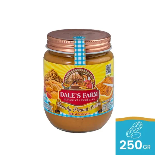 Dale’s Farm Crunchy 250g - Peanut Butter