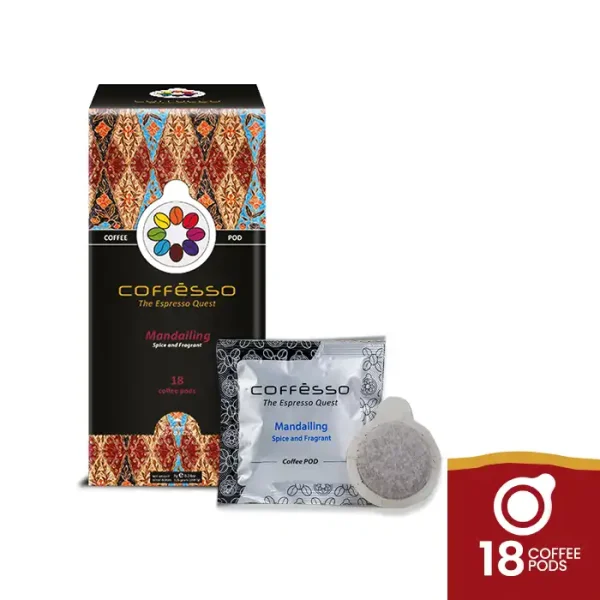 Coffesso Mandailing 18s – Kopi Pods