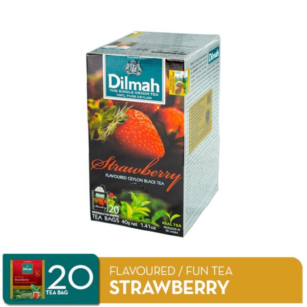 STRAWBERRY ENV Dilmah Strawberry - Teh Celup