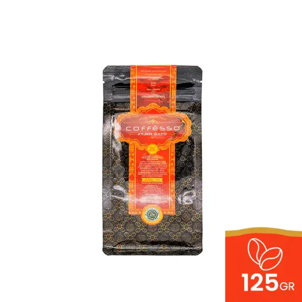 Coffesso Atjeh Gayo 125gr - Biji Kopi