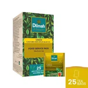 Dilmah One Colour Lemon envelopes 25s - Teh Celup