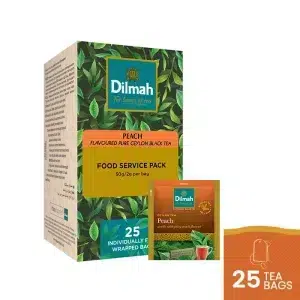Dilmah Peach Tea Envelopes 25 One Colour - Teh Celup