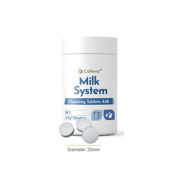 Milk System Cleaning Tablets A38 Cafeva Milk System Cleaning Tablets A38 – 150 Tablet