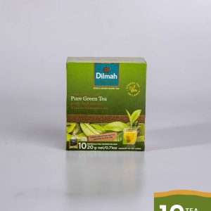 Dilmah Pure Green Tea Envelopes 10s - Teh Celup