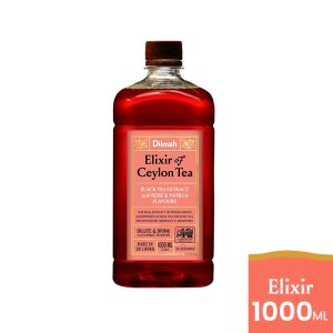 Dilmah Elixir of Ceylon Black Tea with Rose & Vanilla Flavour 1000ML